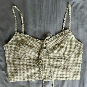 Pacsun cropped shirt